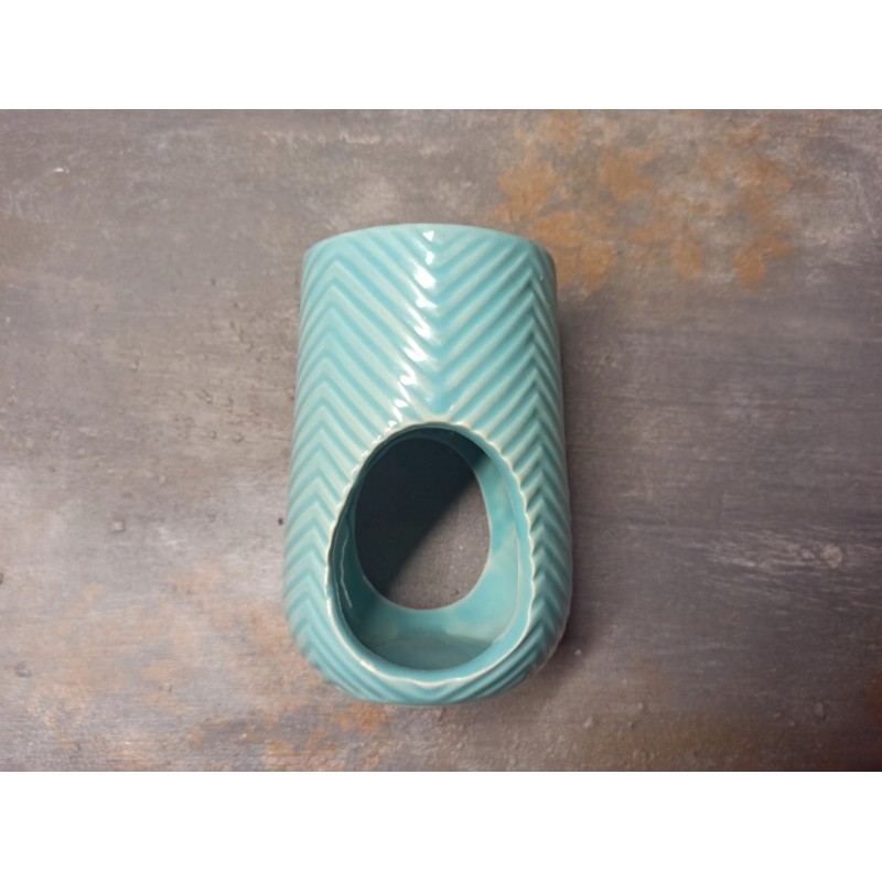 KOMINEK zapachowy CERAMICZNY na olejki woski tea lighty JODEŁKA JASNY